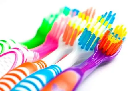 Cepillos dentales de colores