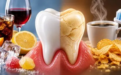 Hábitos cotidianos que dañan el esmalte dental
